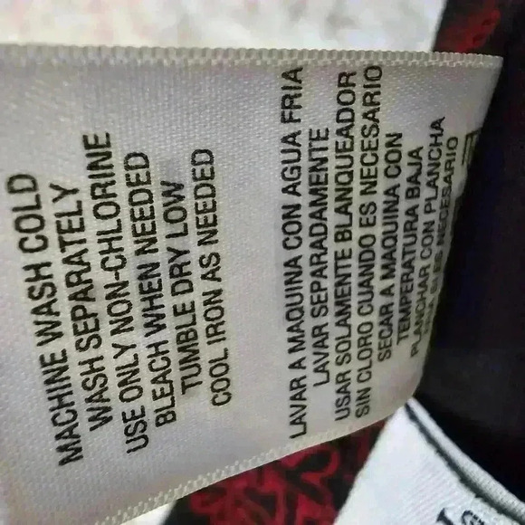 Jaclyn Smith Skirt Womens 1X Black Red Lined Side Zip Whimsygoth Witchy - Picture 8 of 14